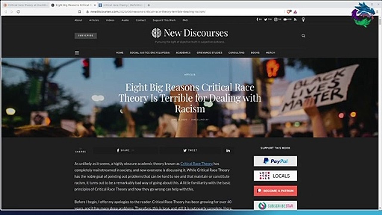 Critical race theory (CRT) Part 1