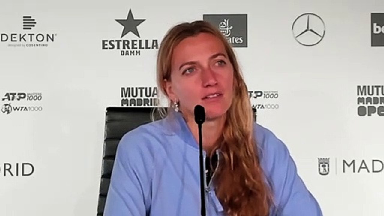 WTA - Madrid 2021 - Petra Kvitova : "Ash Barty ? I think we never play, well, we played on clay, but it was many, many years ago so I'm not counting then"