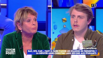 Louis Boyard interpelle Anne-Christine Lang, sur la situation des étudiants