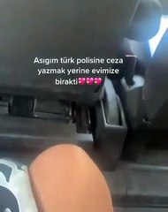 Skandal görüntüler! Polis ceza yazmak yerine evlerine bıraktı