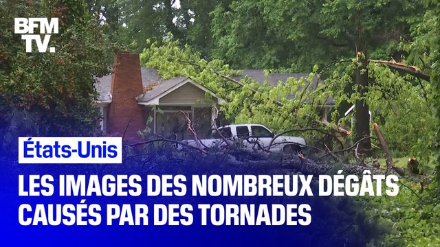 Les images des nombreux dégâts causés par des tornades dans le Mississippi et en Géorgie