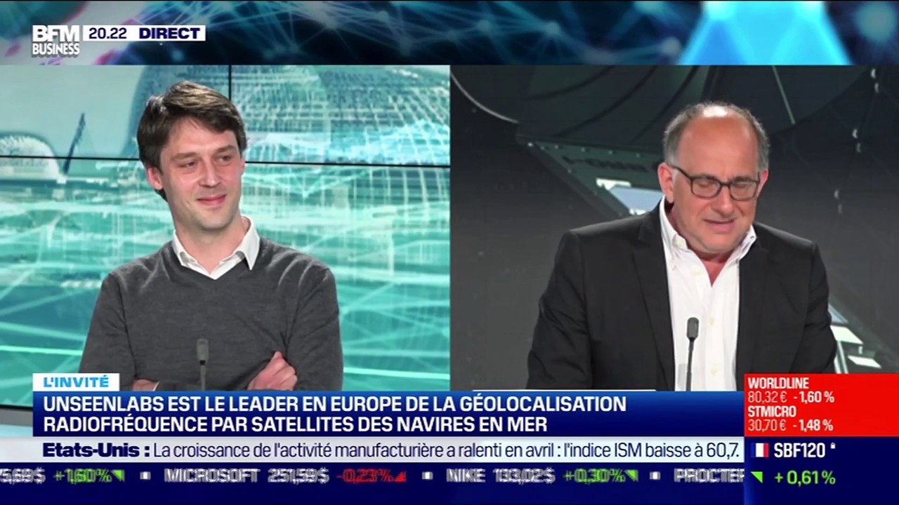 Clément Galic (Unseenlabs) : Unseenlabs est le leader en Europe de la géolocalisation radiofréquence par satellites des navires en mer - 03/05