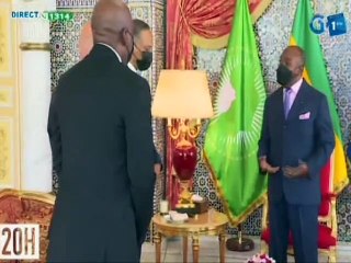 RTG/ Audience du sélectionneur national et du Ministre du sport avec le Président de la république