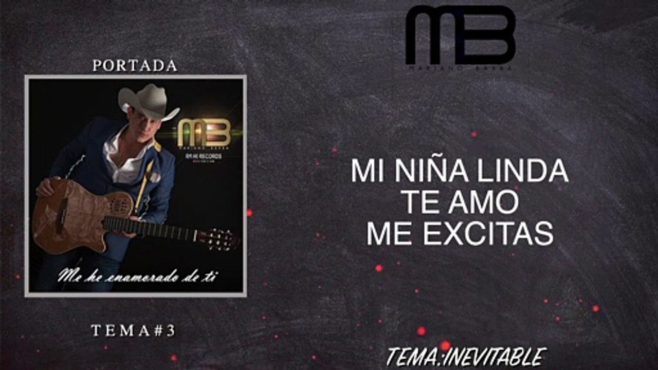 Mariano Barba - Inevitable (Videolyric)