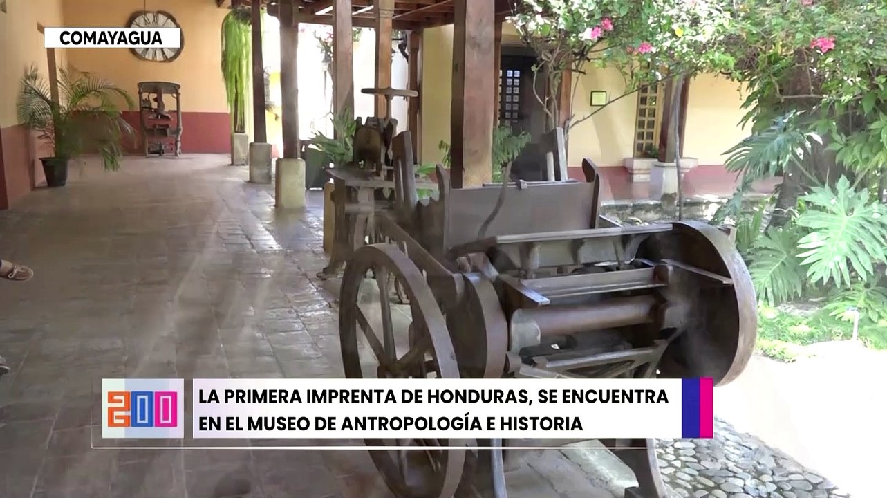 Primera Imprenta en Honduras