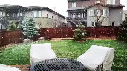 Storm drops May snow across Colorado