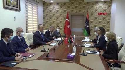 Bakan Çavuşoğlu: Kardeş Libya'ya desteğimizi göstermek için Trablus'tayız