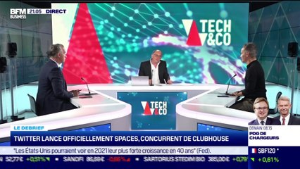 Le lancement de Spaces de Twitter, l'arrivée prochaine de Clubhouse sur Android,... Le débrief de l'actu tech du lundi - 03/05