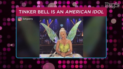 Katy Perry Dresses as Tinker Bell and Bleaches Her Eyebrows for American Idol's Disney Night