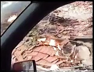 17 Ağustos depreminin hemen ardından Sakarya'da çekilen görüntüler