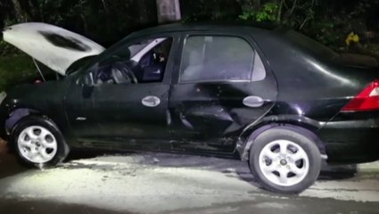 Equipe do Corpo de Bombeiros é acionada para combater incêndio em veículo na Região do Lago