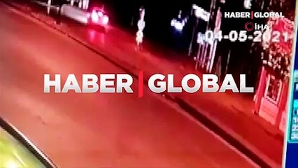Kayseri'de 6 kişinin yaralandığı feci kaza güvenlik kamerasında