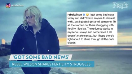 Rebel Wilson Shares That She 'Got Some Bad News’ in Candid Post About Fertility Struggles