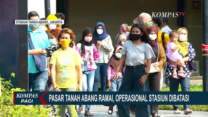 Panik Pintu Gerbang Ditutup, Penumpang di KRL Tanah Abang Terobos Masuk ke Area Stasiun