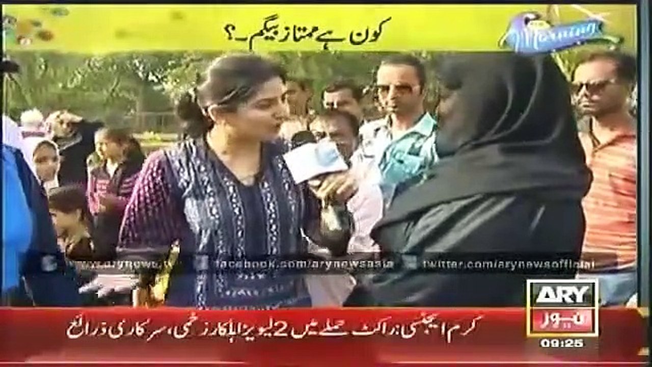 The Morning Show With Sanam Baloch   19 June 2014 (Mumtaz Begum)