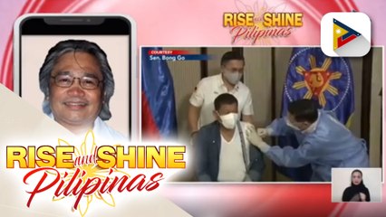 USec. Vega: Bakunang itinurok kay Pangulong Duterte, ligtas naman kung may approval sa FDA