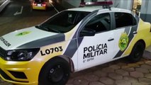 Polícia Militar prende homem por descumprir medida protetiva contra a ex-companheira, no Santa Felicidade