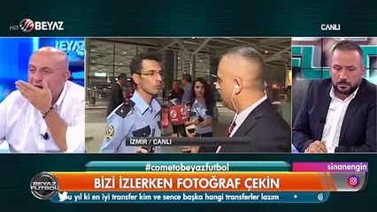Muhabire canlı yayında gözaltı!