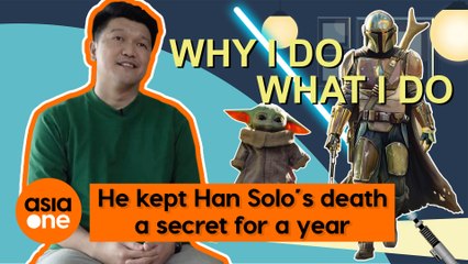 Why I Do What I Do: He kept Han Solo’s death a secret for a year