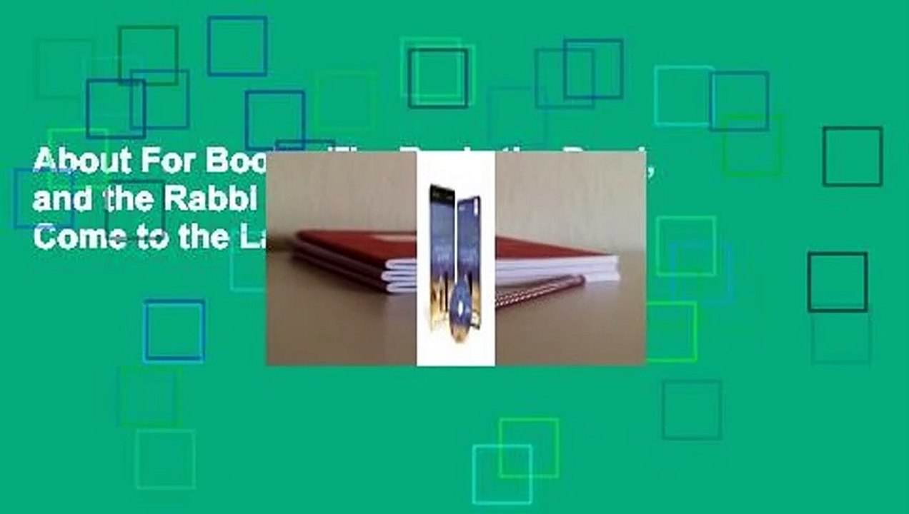 About For Books  The Rock, the Road, and the Rabbi Study Guide with DVD: Come to the Land Where It