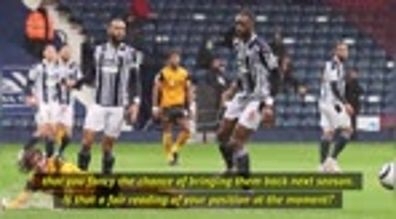 Allardyce non-committal on West Brom future as relegation looms