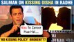 Salman Khan ACCEPTS Kissing Disha Patani In Radhe Your Most Wanted Bhai | Interesting Revelation