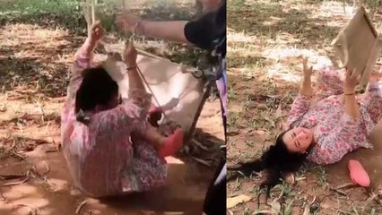 Bharti Singh झूला झूलते झूलते ऐसे गिरी बुरी तरह; Watch video | FilmiBeat