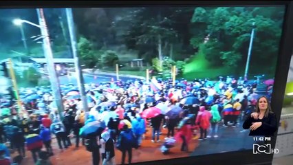Así se desarrol´ló la jornada de protestas de los transportadores en Bogotá