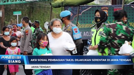 Kapolda Jateng & Pangdam 4 Diponegoro Bagikan Takjil