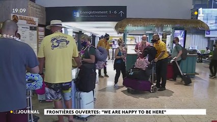 Les premiers touristes américains arrivent, direction...Bora Bora
