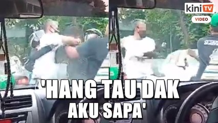 Video tular pelawak pukul lelaki dipercayai penghantar makanan