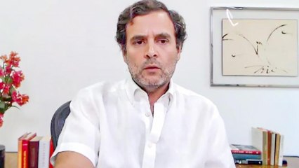 Lockdown only solution to stop corona, says Rahul Gandhi
