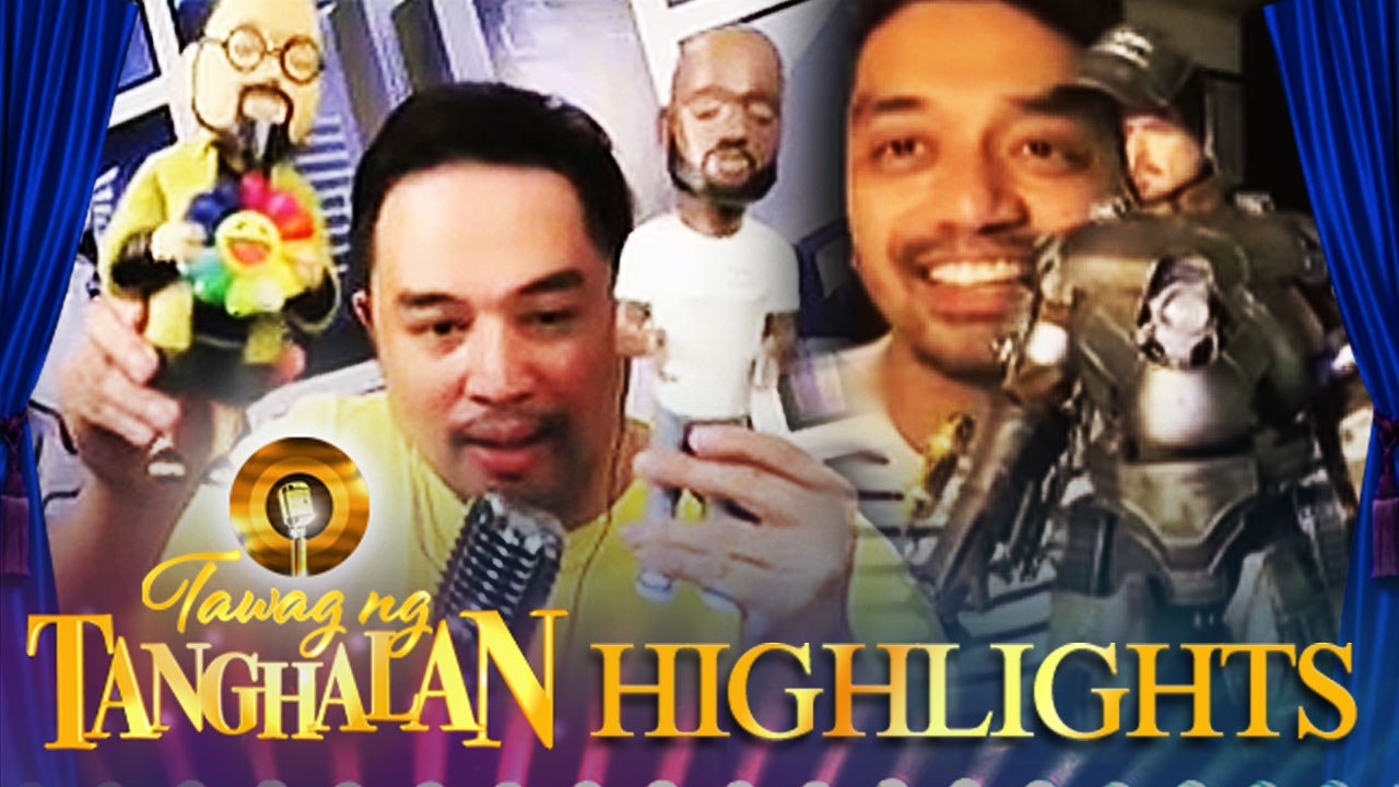 TNT Hurados Nyoy and Jed show their favorite action figure at home | Tawag ng Tanghalan