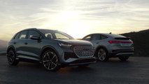 Der Audi Q4 e-tron und der Q4 Sportback e-tron - Acht Farben, zwei Exterieurlinien - Colour and Trim