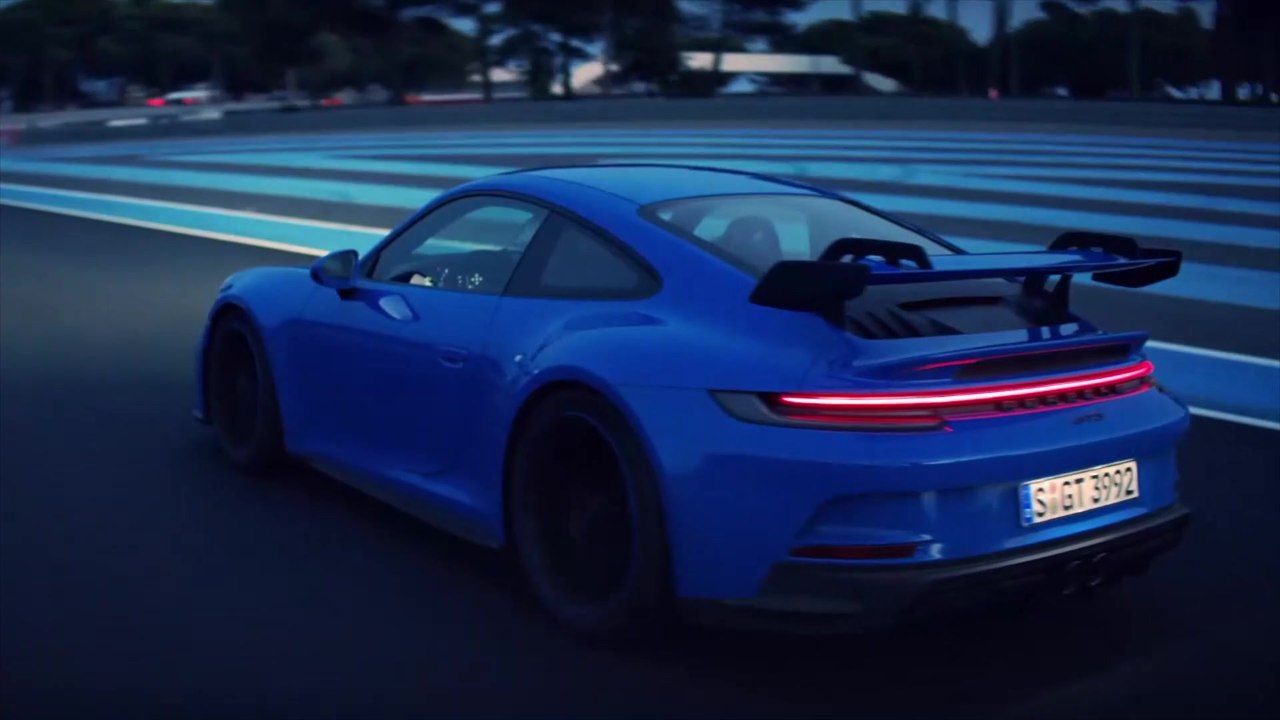 Der Motor des Porsche 911 GT3