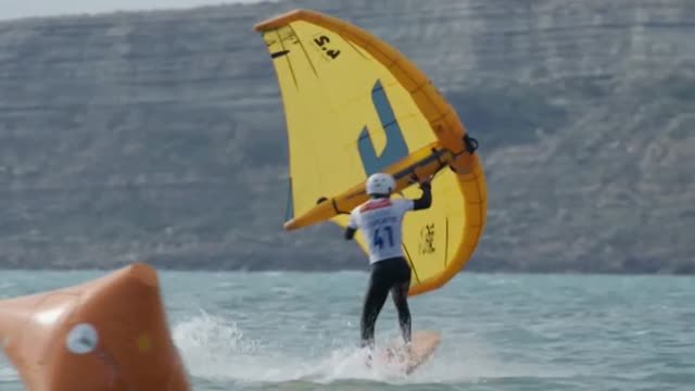 El wingfoil, una nueva modalidad de surf que será olímpica