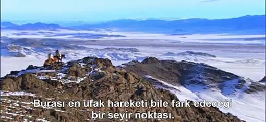 İşte Kazakların kartalla tilki avı...