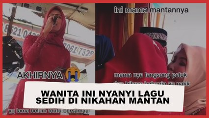 Ambyar! Pacaran 7 Tahun, Wanita Ini Nyanyi Lagu Sedih di Nikahan Mantan