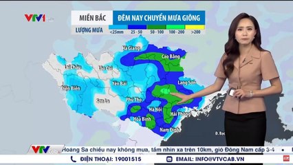 Dự báo thời tiết chiều tối nay 4/5  Bản tin dự báo thời tiết đêm nay