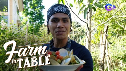 Farm To Table: San Jose's Mixed Vegetables with Marsh Clams by Chef JR Royol