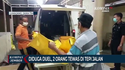 Diduga Duel, 2 Orang Tewas Bersimbah Darah di Tepi Jalan