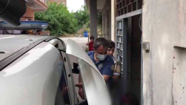 Çocuklarını darbettiği öne sürülen kadın gözaltına alındı