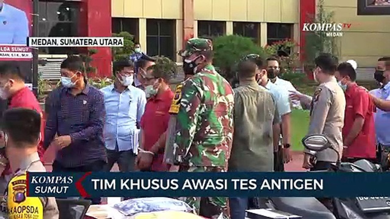 Tim Khusus Awasi Tes Antigen