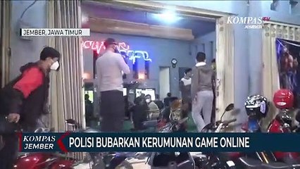 Polisi Bubarkan Kerumunan Warga di Tempat Game Online dan Balapan Liar