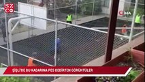 Şişli’de bu kadarına da pes dedirten görüntüler