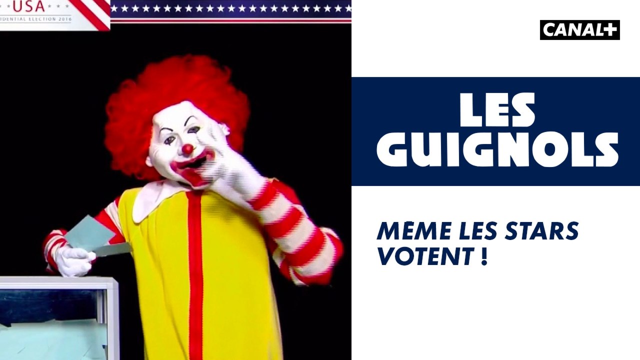 Même les stars votent ! - Les Guignols - CANAL+
