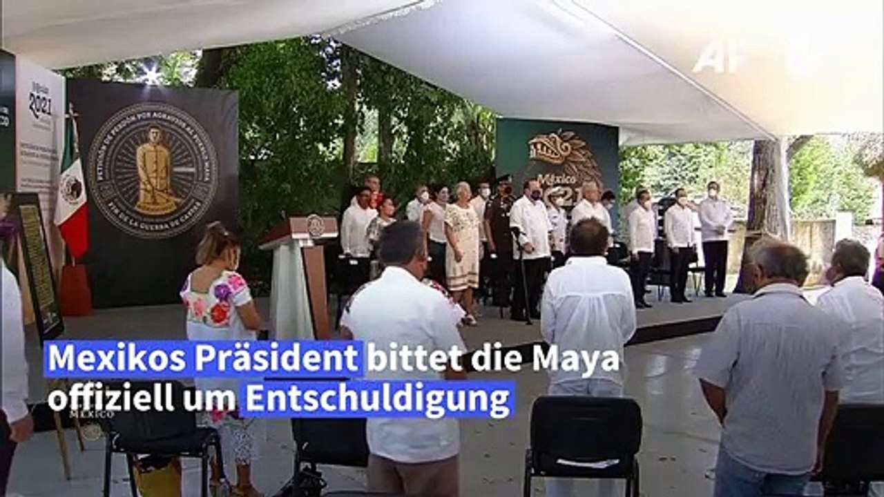 Mexikos Präsident bittet Maya um Entschuldigung