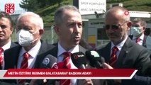 Metin Öztürk resmen Galatasaray başkan adayı