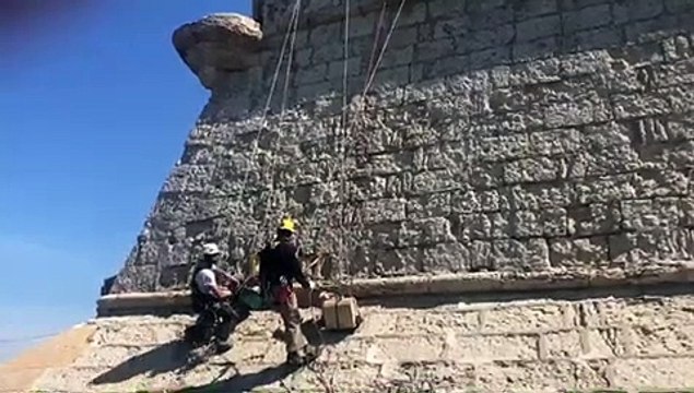 Port de Bouc : des cordistes à l’assaut du fort