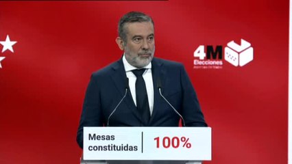 Enrique López: "A las ocho de la tarde quien se encuentre en una cola podrá emitir su voto"